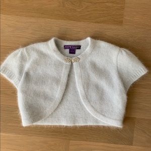 Ralph Lauren Collection Angora Shrug, Size L
